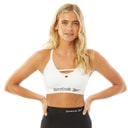 Reebok Sport-BH uden sømme til kvinder Hvid
