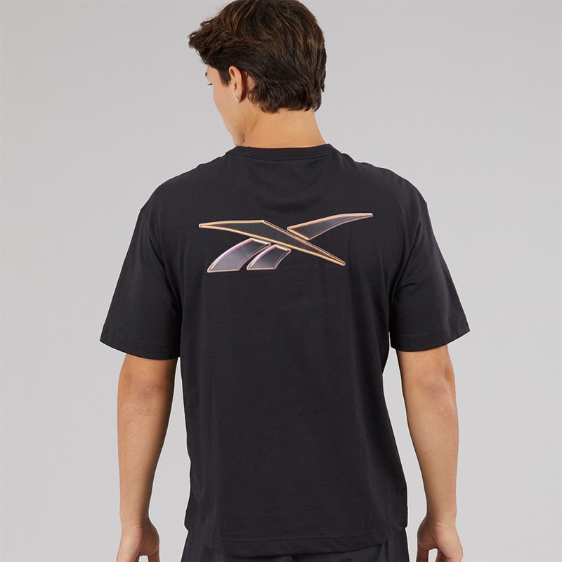 Reebok Herre Athlete Hype T-shirt Sort - Billede 2