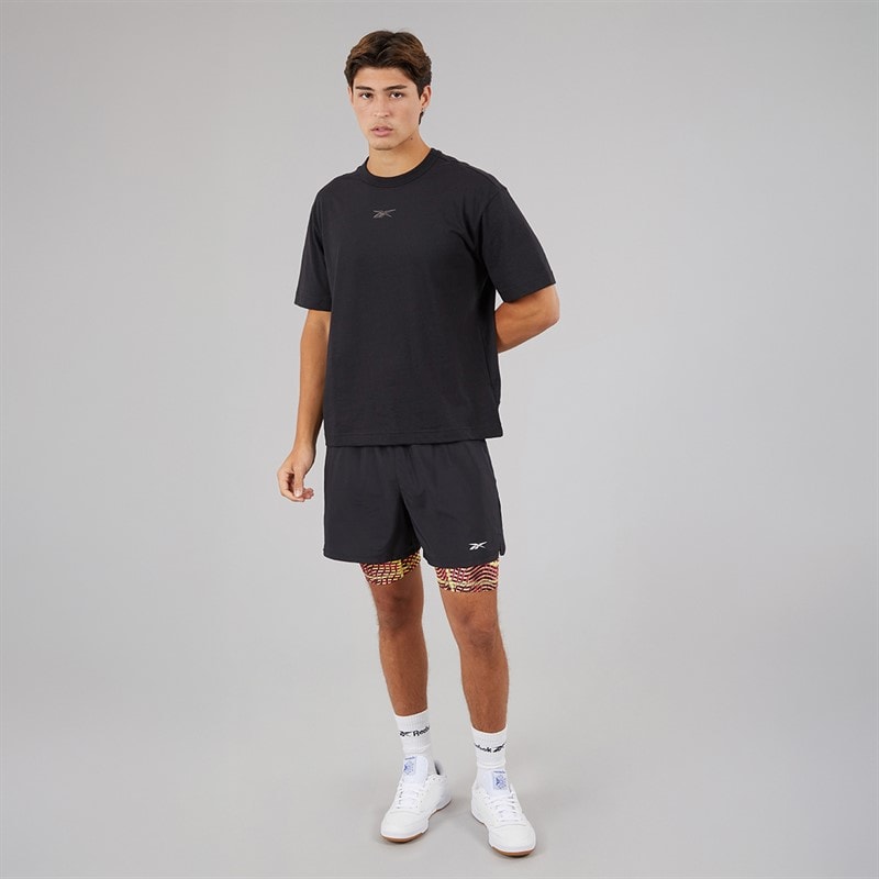 Reebok Herre Athlete Hype T-shirt Sort - Billede 3