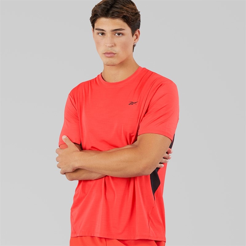 Reebok Herre Athlete 2.0 T-Shirt Energy Red