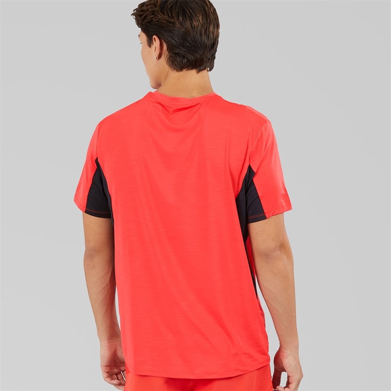 Reebok Herre Athlete 2.0 T-Shirt Energy Red - Billede 2