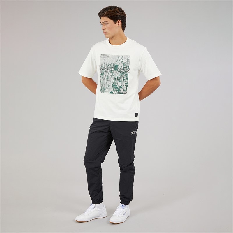 Reebok Herre Klassikere Vector Vævet Træningsbukser Night Black - Billede 3
