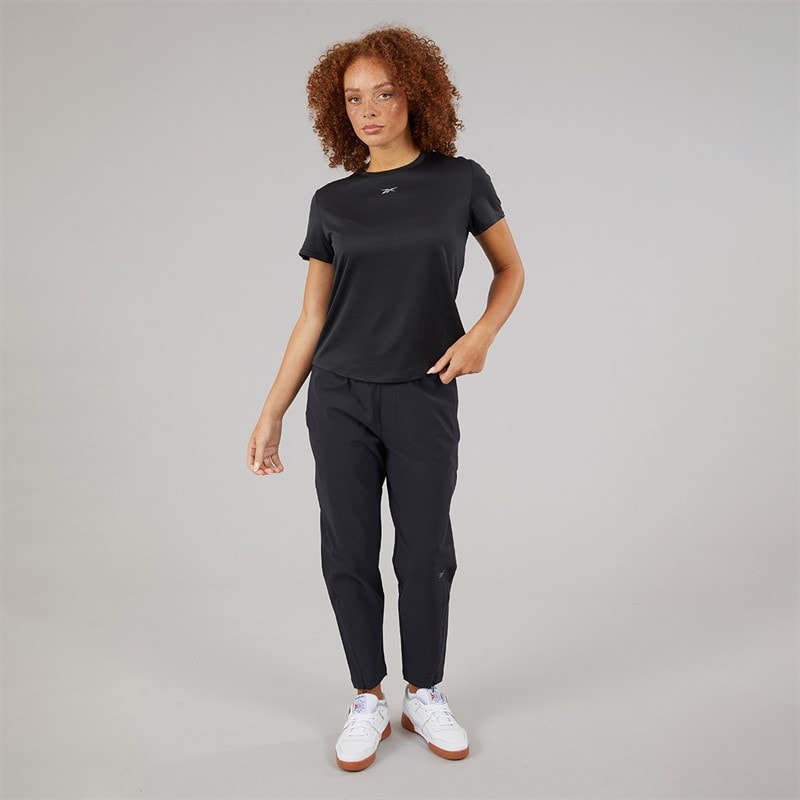 Reebok Dame Active Collective Skystretch Vævede Bukser Sort - Billede 4
