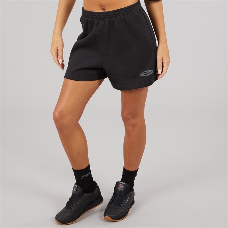 Reebok Dame Identitet Energi Brand Stolt Shorts Sort