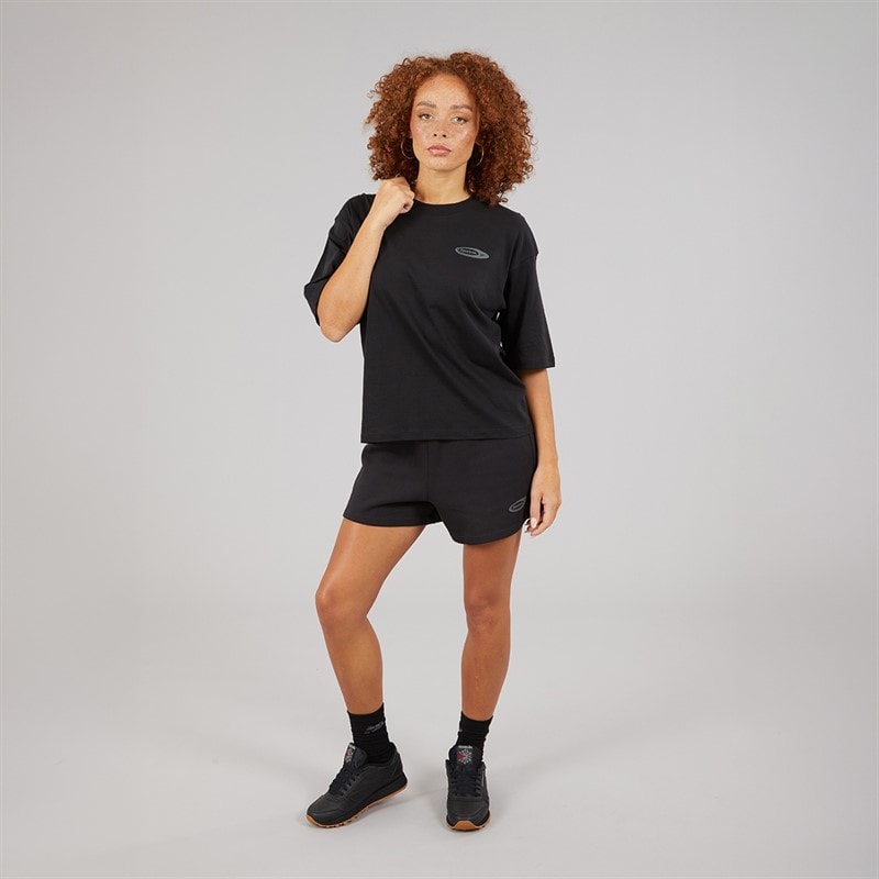 Reebok Dame Identitet Energi Brand Stolt Shorts Sort - Billede 3