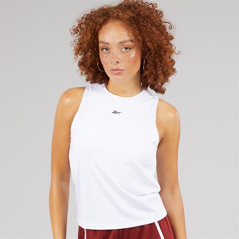 Reebok Dame ID Træning Tanktop Hvid - Billede 1