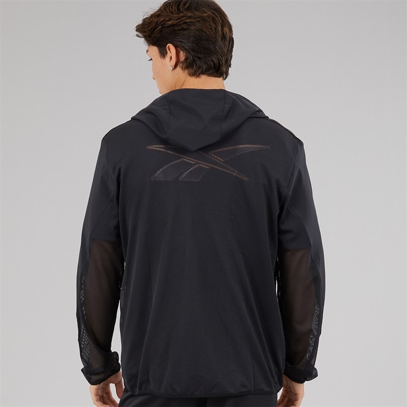 Reebok Herre Athlete Hype Jakke Sort - Billede 2