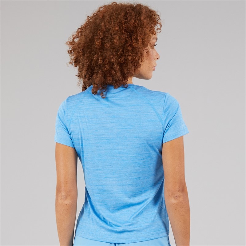 Reebok Dame ID Trænings T shirt Recovery Blue - Billede 2