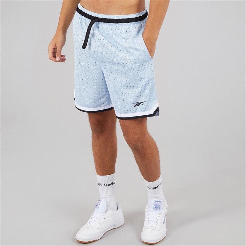 Reebok Herre Reebok Basketball 7 Tommer Overgangs Shorts Y2K Blue - Billede 2