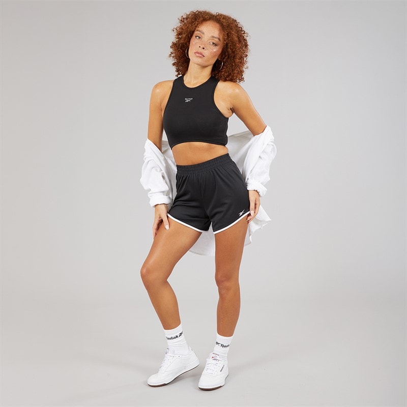 Reebok Dame ID Træningsstrik Shorts Night Black - Billede 3