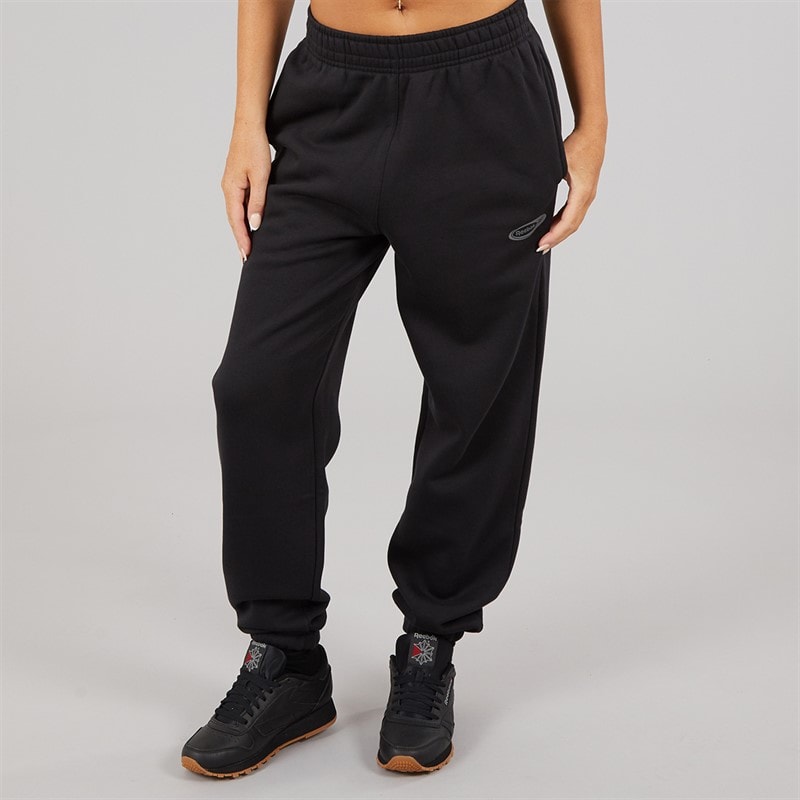 Reebok Dame Identitet Energi Mærke Stolte Joggers Sort - Billede 3