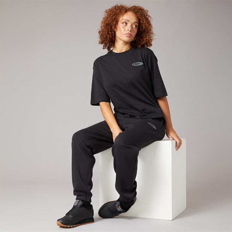 Reebok Dame Identitet Energi Mærke Stolte Joggers Sort - Billede 4