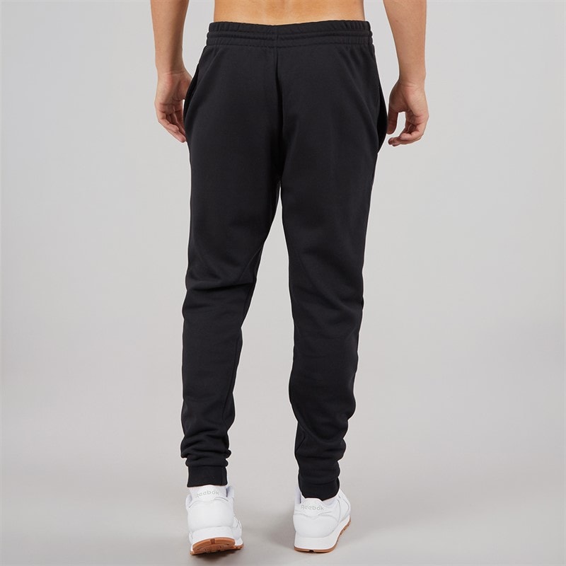 Reebok Herre Reebok Identity Lille Logo Fleece Joggebukser Sort - Billede 3
