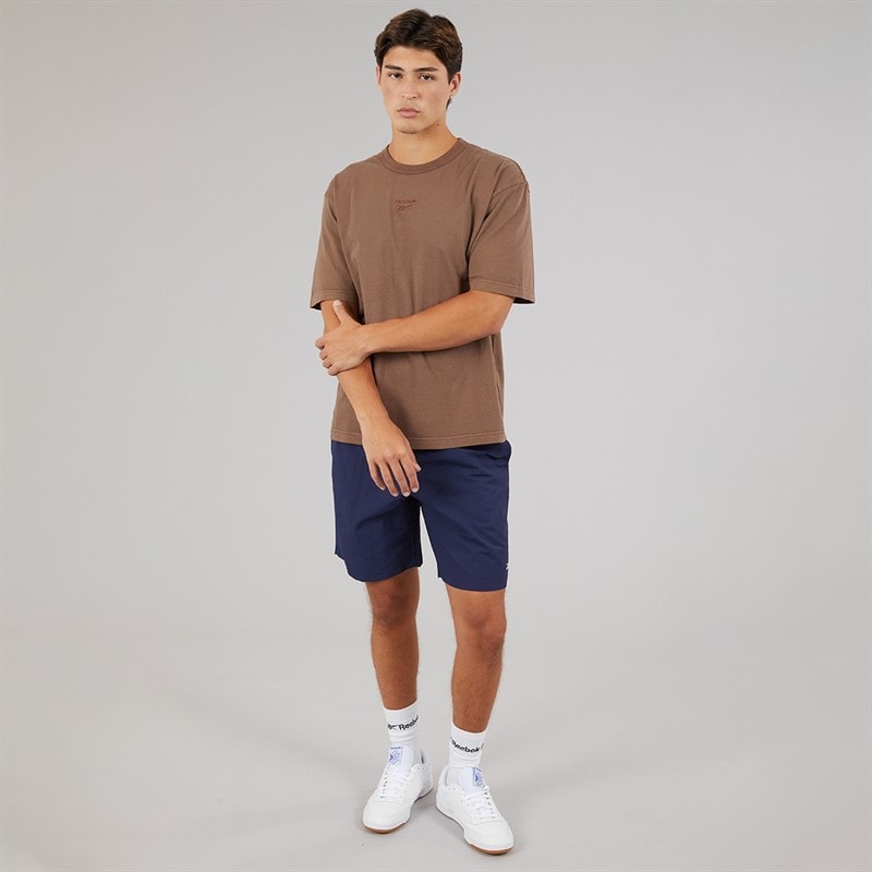 Reebok Herre Identity Vasket T Shirt Unearthed Brown - Billede 3