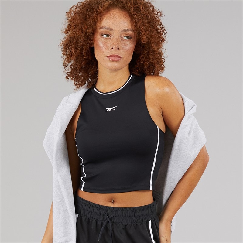 Reebok Dame Team Tank Sort