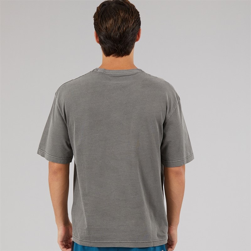 Reebok Herre Identity Vasket T Shirt Sort - Billede 2