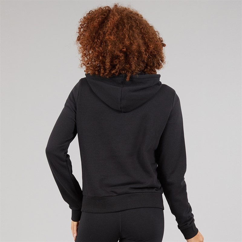 Reebok Dame Reebok Identity Lille Logo French Terry Hættetrøje Sort - Billede 2