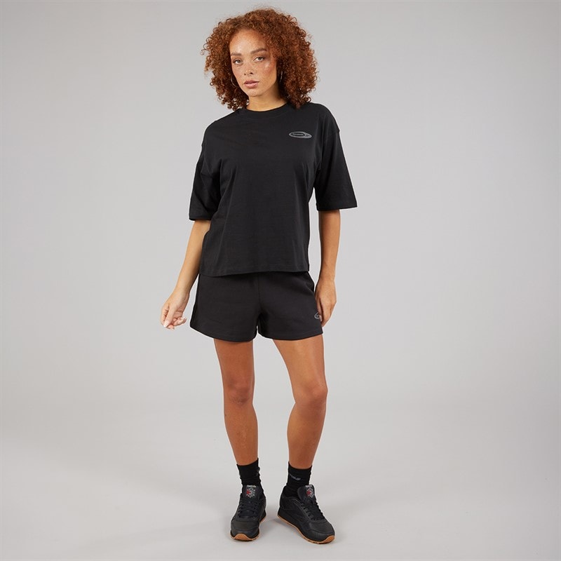 Reebok Dame Identitet Energi Brand Stolt T-shirt Sort - Billede 3