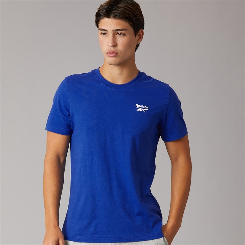 Reebok Herre Reebok Identity Lille Logo T-shirt Boundless Blue