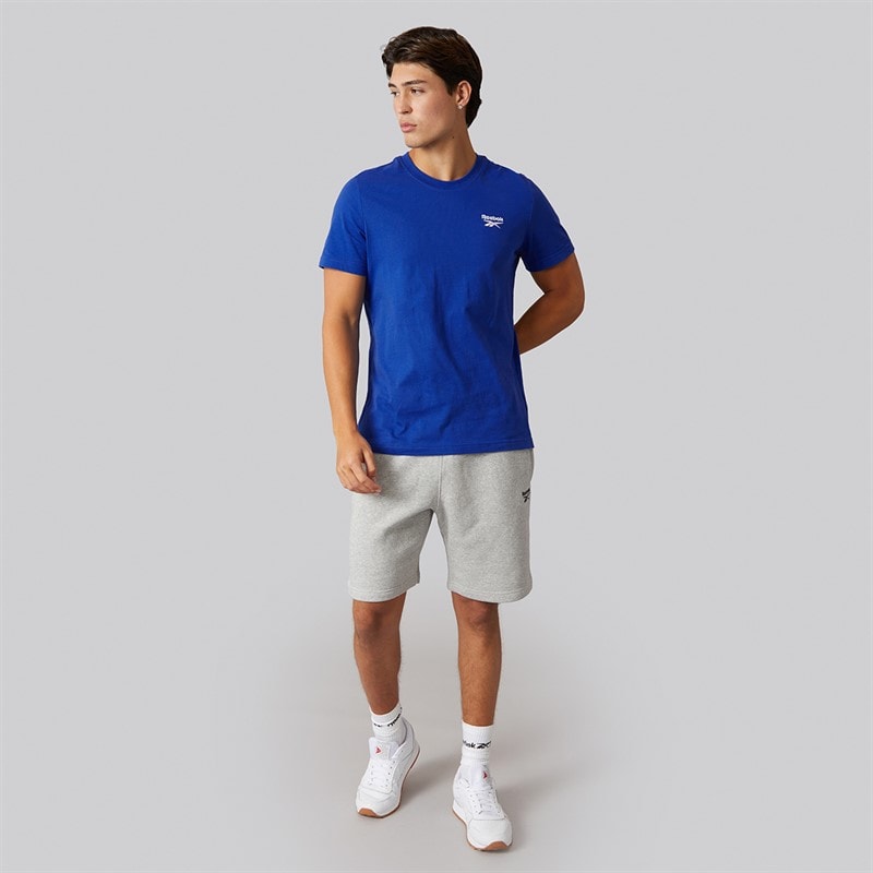 Reebok Herre Reebok Identity Lille Logo T-shirt Boundless Blue - Billede 3