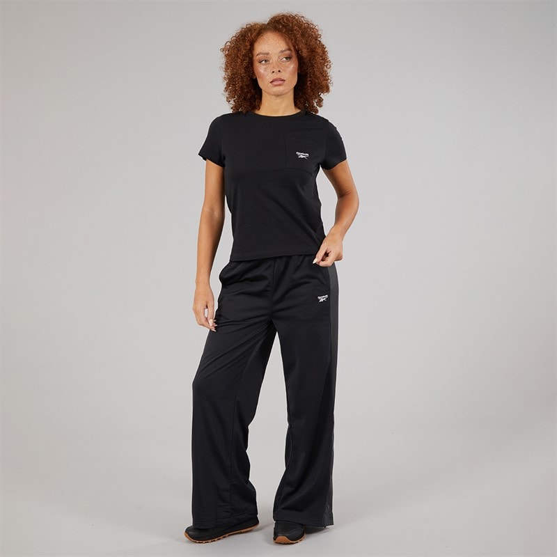 Reebok Dame Identity Lille Logo T-shirt Sort - Billede 4