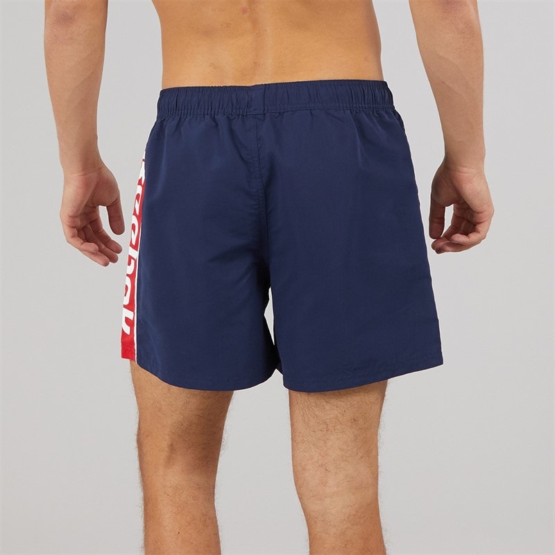 Reebok Herre Reuben Badebukser Navy/Rød - Billede 3
