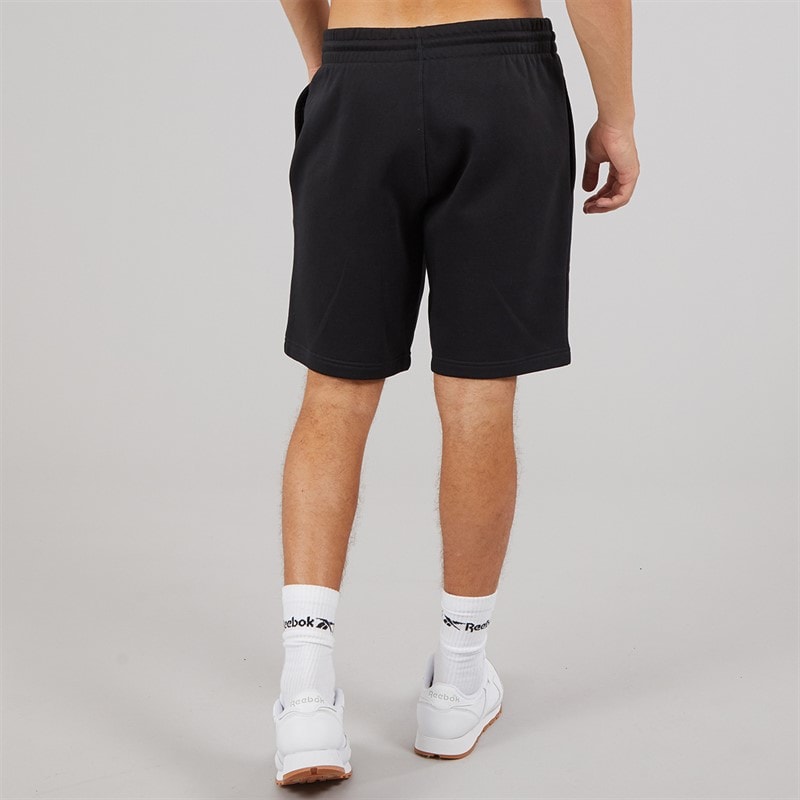Reebok Herre Reebok Identity Lille Logo Fleece Shorts Sort - Billede 3
