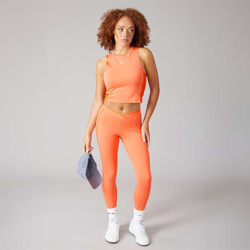 Reebok Dame Team Tank Supercharged Coral - Billede 3