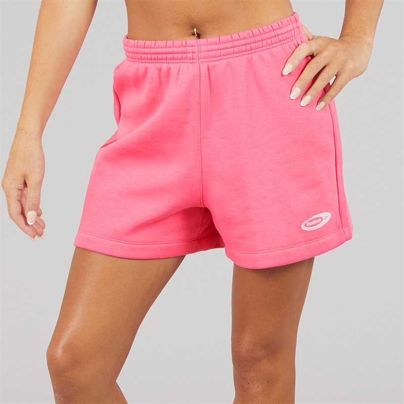 Reebok Dame Identitet Energi Brand Stolt Shorts True Pink - Billede 3