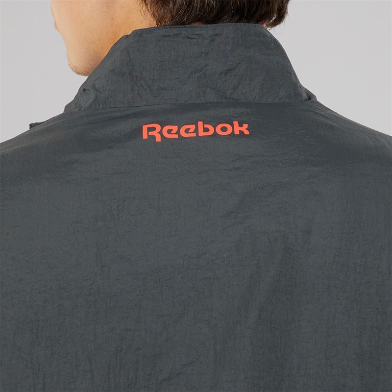 Reebok Herre Basketball Træningsjakke Grey 6 - Billede 3
