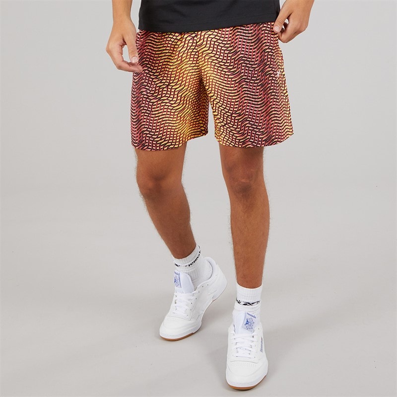 Reebok Herre Atlet Hype Farve Shorts Electric Yellow