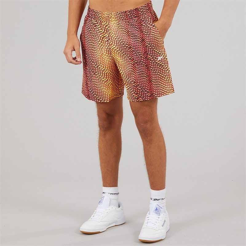 Reebok Herre Atlet Hype Farve Shorts Electric Yellow - Billede 2