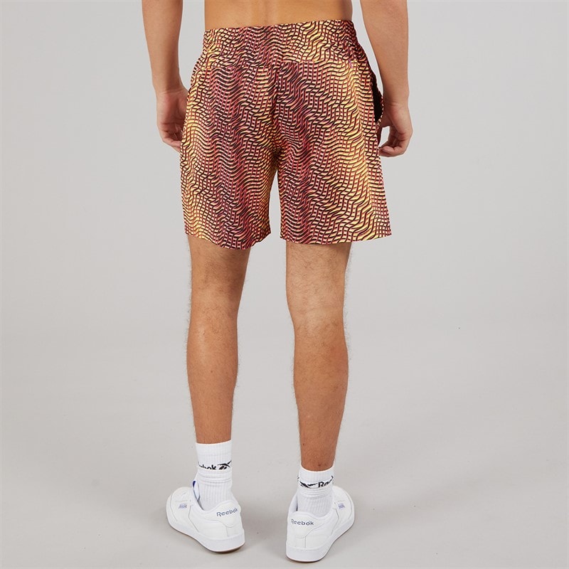 Reebok Herre Atlet Hype Farve Shorts Electric Yellow - Billede 3