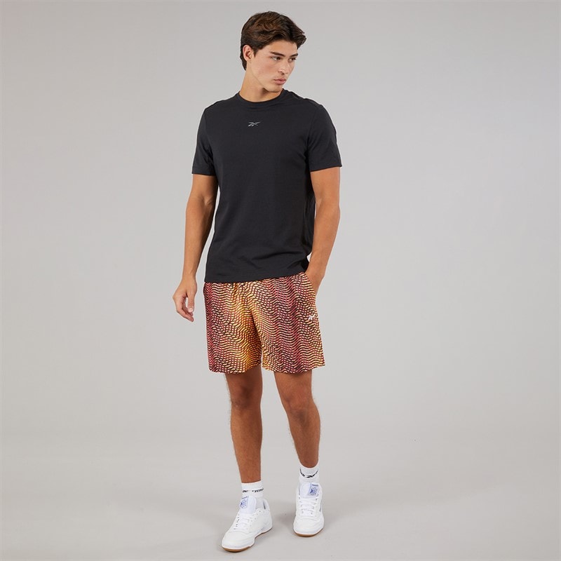 Reebok Herre Atlet Hype Farve Shorts Electric Yellow - Billede 4