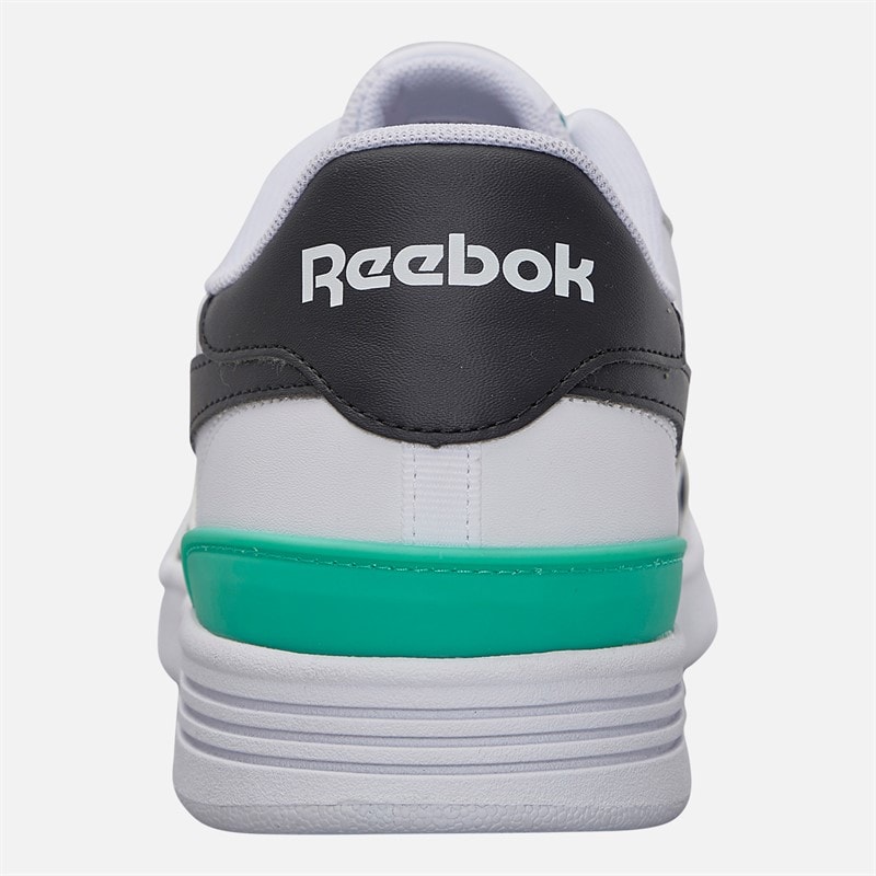Reebok Court Advance Clip Træningssko Hvid/Sort/Team Teal - Billede 3