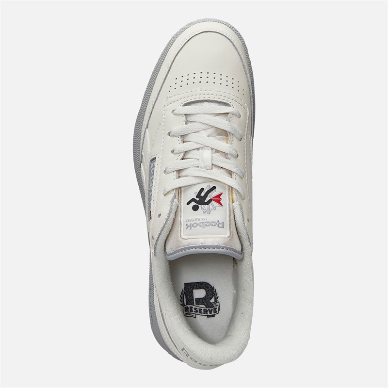 Reebok Club C Revenge Vintage Træningssko Kridt/Ren grå/Kerne Sort - Billede 4