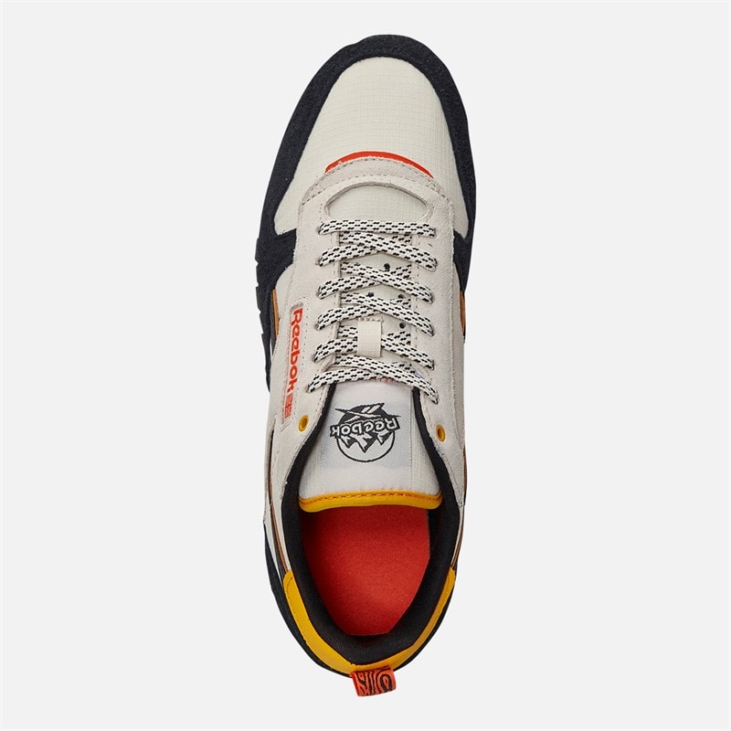 Reebok Klassiske Læder Træningssko Alabast/Sort/Fierce Guld - Billede 4