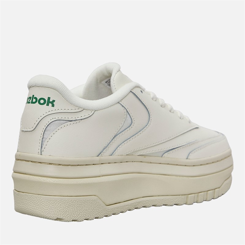 Reebok Club C Extra Træningssko Chalk/Chalk/Glen Green - Billede 5