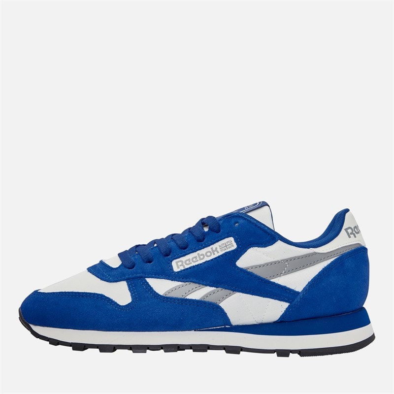 Reebok Klassiske Læder Sneakers Boundless Blue/Chalk/Grey 3 Grænseløs blå/Kridt/Grå
