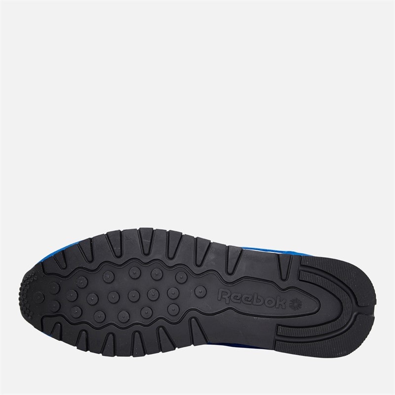 Reebok Klassiske Læder Sneakers Boundless Blue/Chalk/Grey 3 Grænseløs blå/Kridt/Grå - Billede 2