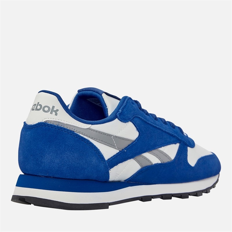 Reebok Klassiske Læder Sneakers Boundless Blue/Chalk/Grey 3 Grænseløs blå/Kridt/Grå - Billede 5