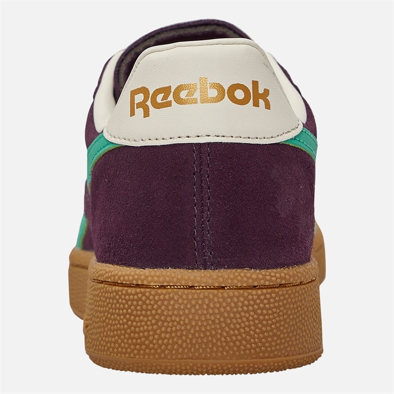 Reebok Club C Grounds UK Træningssko Midnight Plum/Unleshed Green/Sort - Billede 3