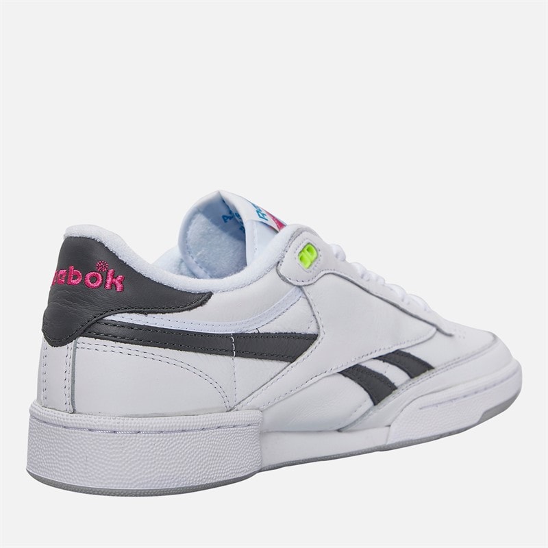 Reebok Club C Revenge Vintage 90'er Tennis Træningssko Hvid/Hvid/Sort - Billede 5