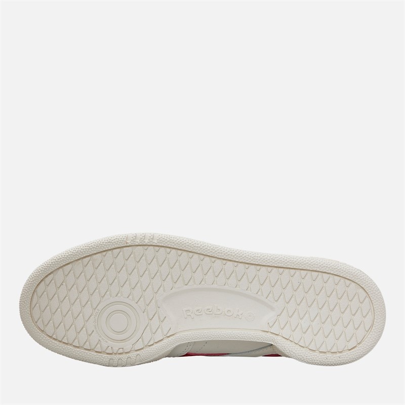 Reebok Herre Club C Revenge Træningssko Kridt/Flash Rød/Sort - Billede 2