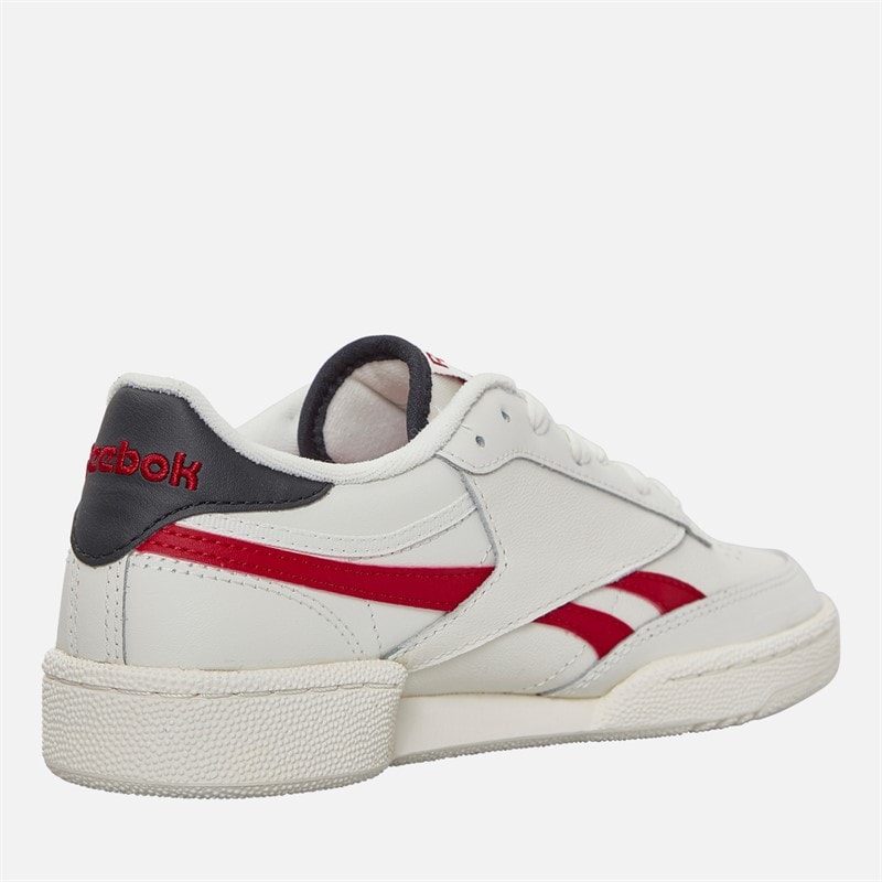 Reebok Herre Club C Revenge Træningssko Kridt/Flash Rød/Sort - Billede 5
