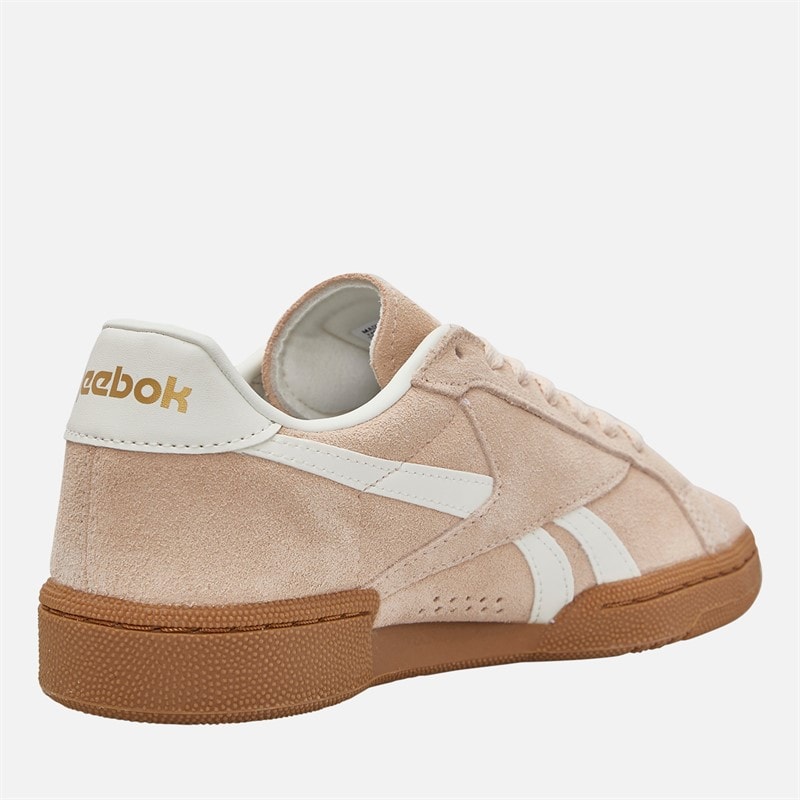 Reebok Dame Club C Grounds UK Træningssko Washed Clay/Chalk/Gum - Billede 5