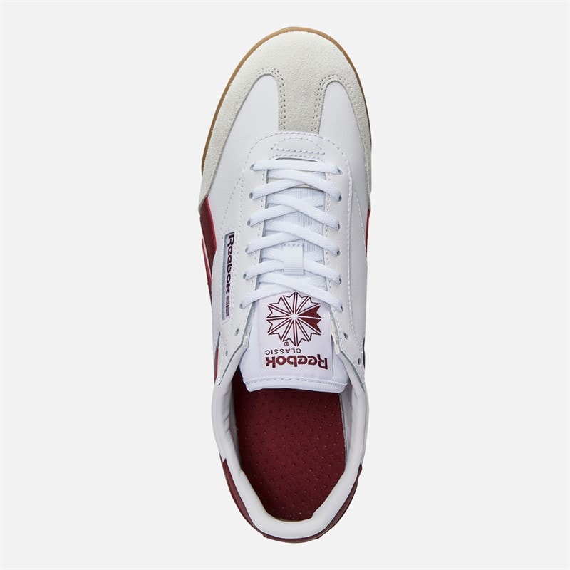 Reebok Campio XT Træningssko Hvid/Classic Burgundy/Gum - Billede 4