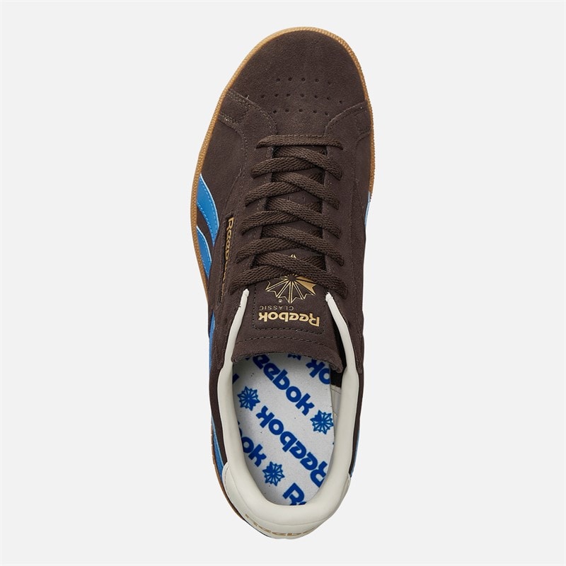 Reebok Club C Grounds UK Træningssko Mørkt stof/Kinetic Blå/Vintage kridt - Billede 4