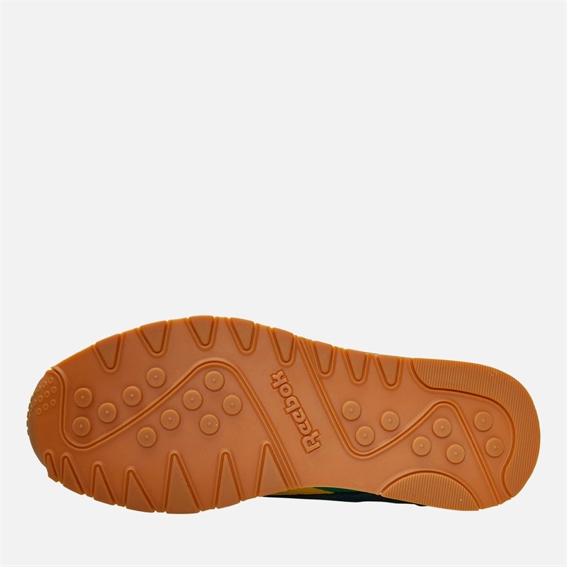 Reebok Herre Klassiske Nylon Sneakers Glen Grøn/Skovgrøn/Hvid - Billede 2