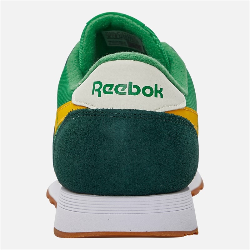 Reebok Herre Klassiske Nylon Sneakers Glen Grøn/Skovgrøn/Hvid - Billede 3